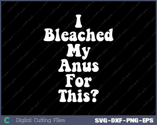 I Bleached My Anus For This Funny Anal Bleaching