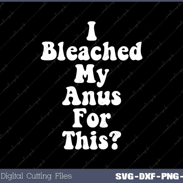 I Bleached My Anus For This Funny Anal Bleaching