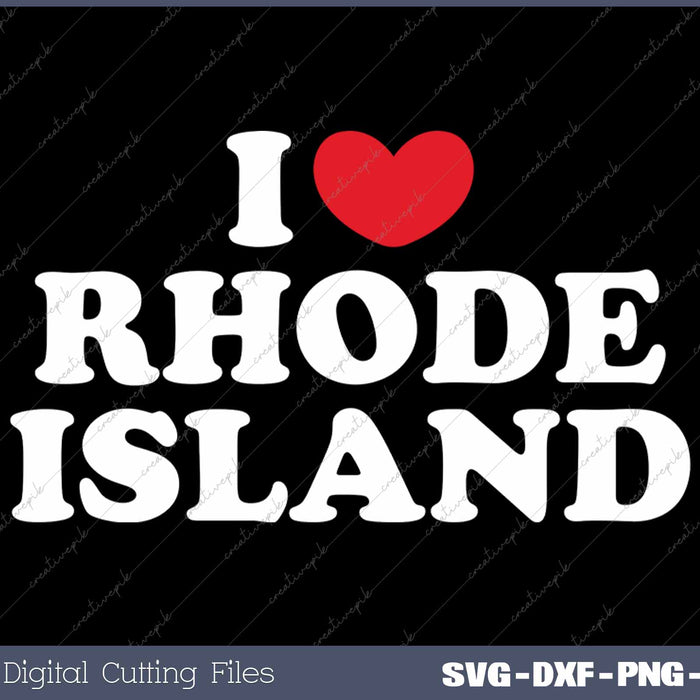 Get ready to show your love for Rhode Island with our I Love Rhode Island USA State SVG PNG Cutting Printable Files. With these high-quality files, you can create unique and personalized crafts, decorations, and gifts. Perfect for anyone who's proud to call Rhode Island home.
