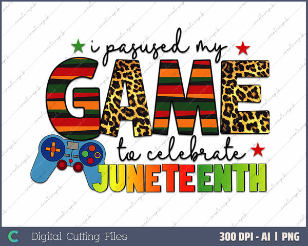 I Paused My Game To Celebrate Juneteenth 