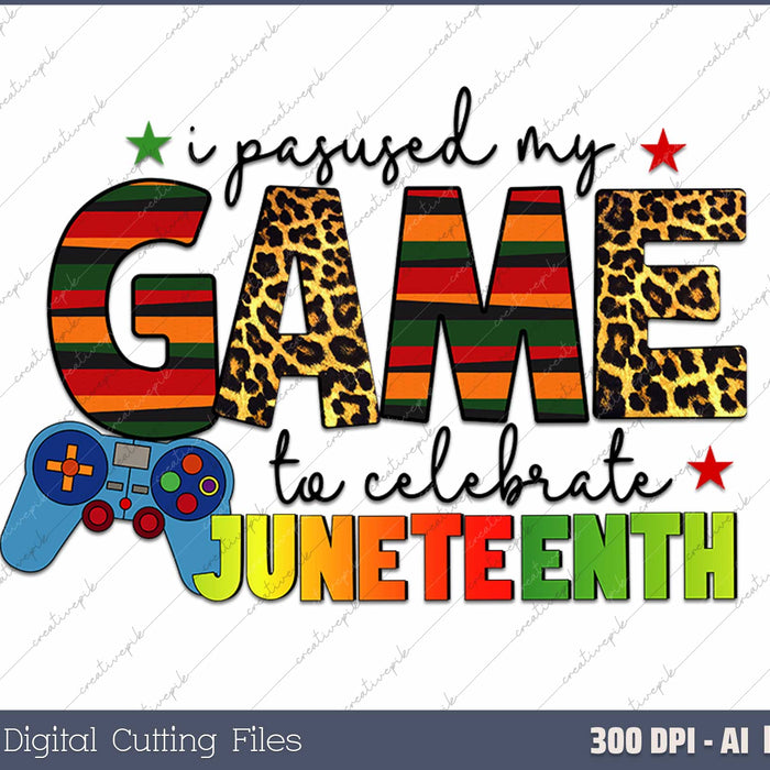 I Paused My Game To Celebrate Juneteenth 