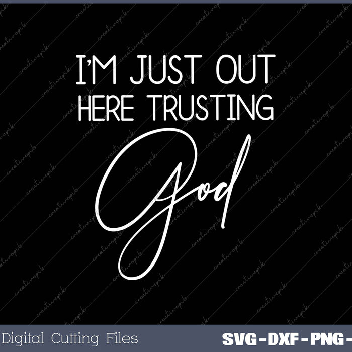 I'm Just Out Here Trusting God 90s Style