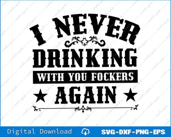 Black text design with decorative elements on a white background