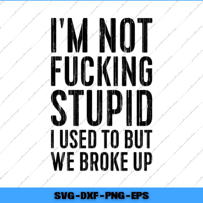 Text graphic with a humorous message on a white background