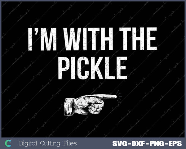 I'm With The Pickle Halloween Costume Party Matching Pickle