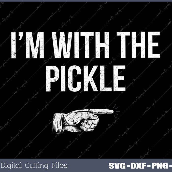 I'm With The Pickle Halloween Costume Party Matching Pickle