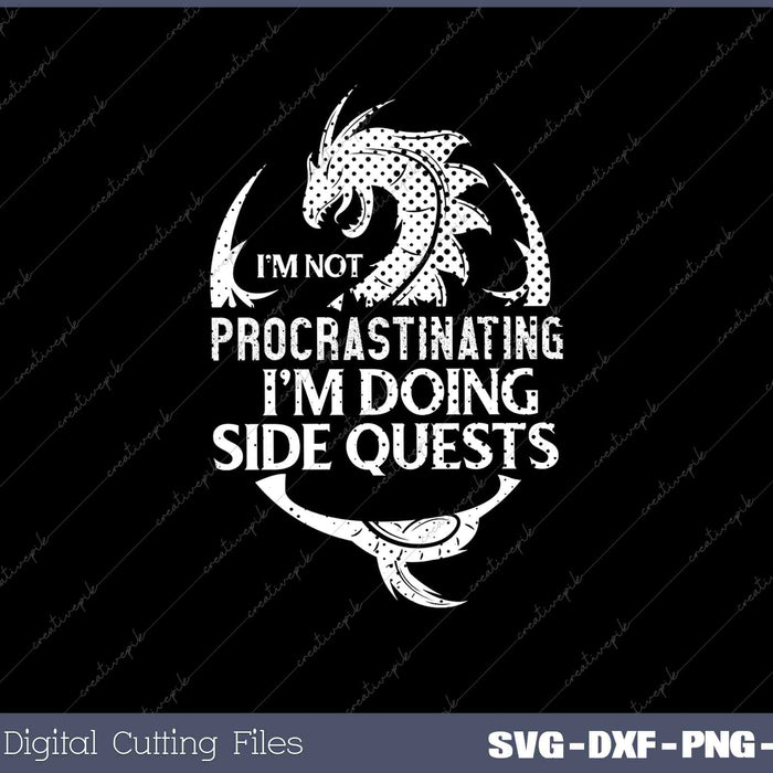 I'm not procrastinating I'm doing Side Quests - RPG Gamer