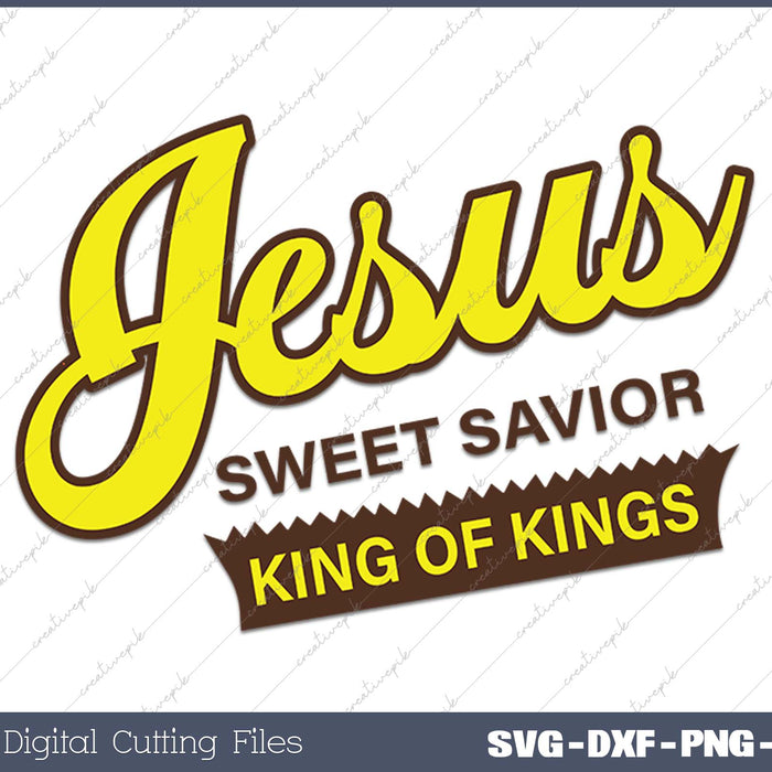 Jesus Sweet Savior King of Kings Christian Faith Apparel