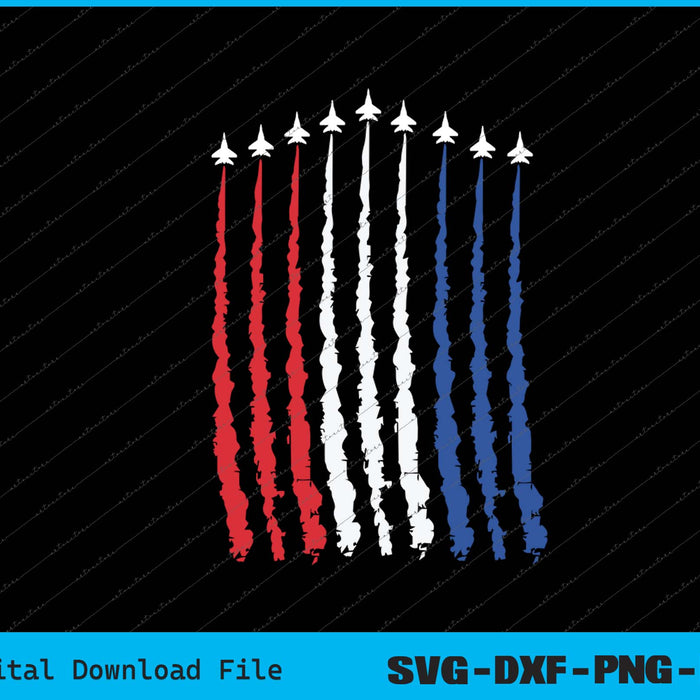 Jets 4th Of July For Men USA Patriotic SVG PNG Printable Files