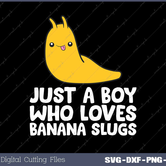 Just A Boy Who Loves Banana Slugs