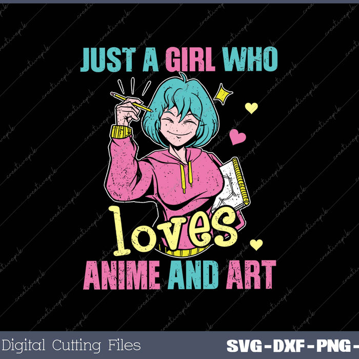 Just A Girl Who Loves Anime and Art Drawing Sketching