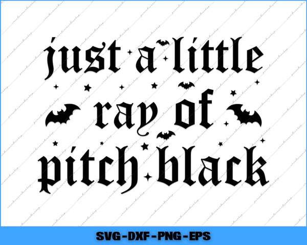 Black text with decorative elements on a white background