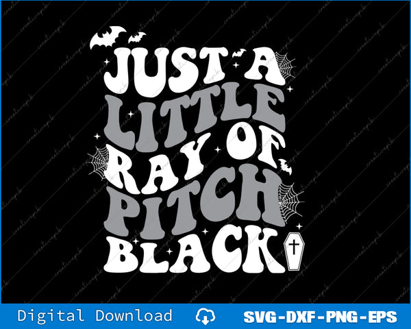 Text design with Halloween theme on a black background