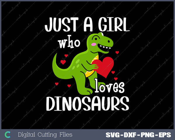 Just a Girl Who Loves Dinosaurs Brachiosaurus Paleontologist