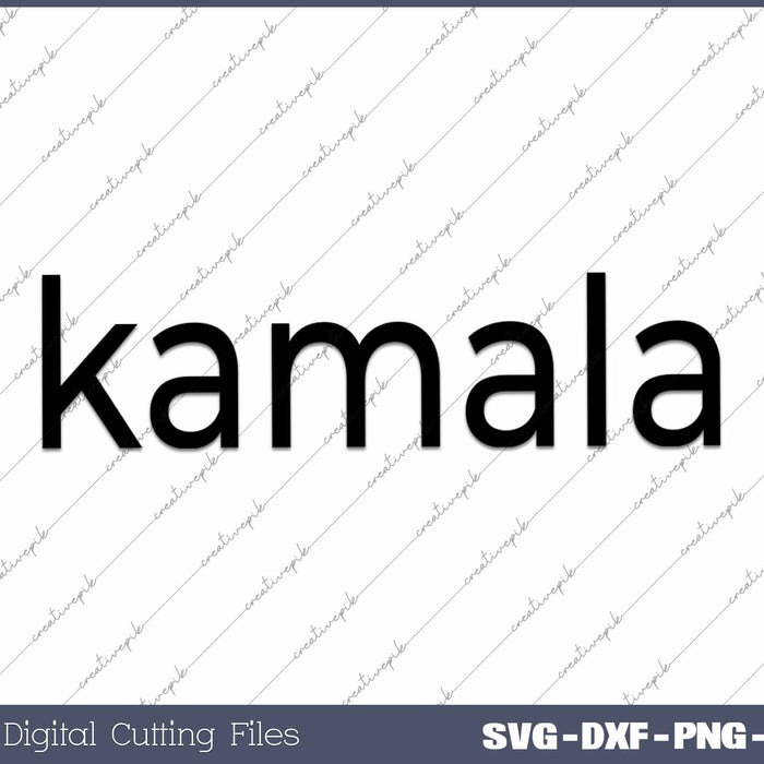 Kamala Brat Kamala Harris For President 2024 SVG PNG Cutting Files