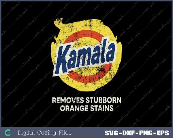 Kamala Detergent Removes Stubborn Orange Stains Anti-Trump