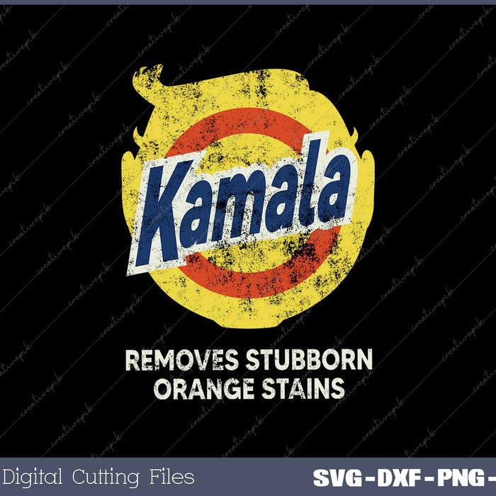 Kamala Detergent Removes Stubborn Orange Stains Anti-Trump