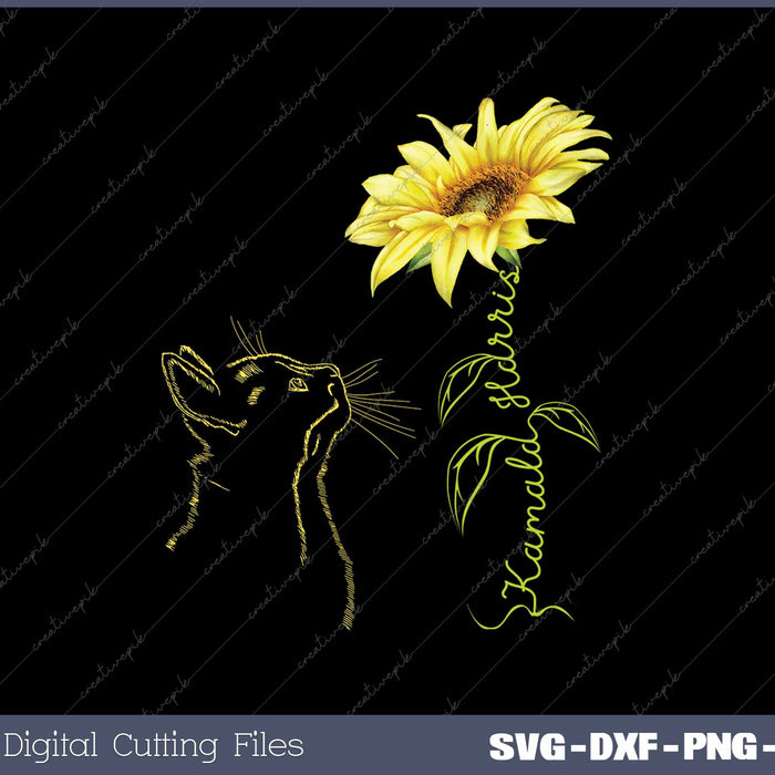 Kamala Harris For President 2024 Sunflower Vintage