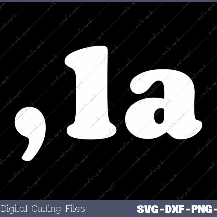 Kamala Harris Vintage Retro Comma La Kamala Harris