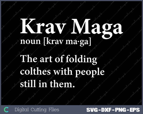 Krav Maga Art Of Folding Clothes With People In Them