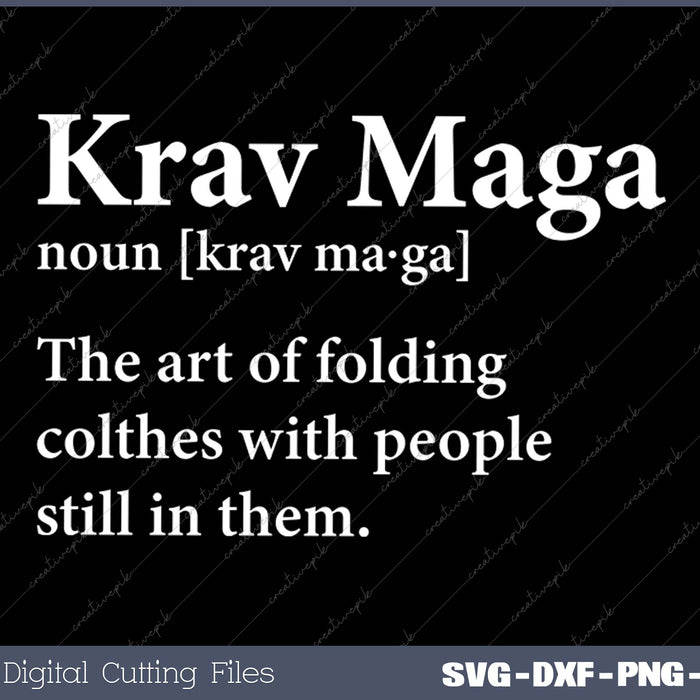 Krav Maga Art Of Folding Clothes With People In Them