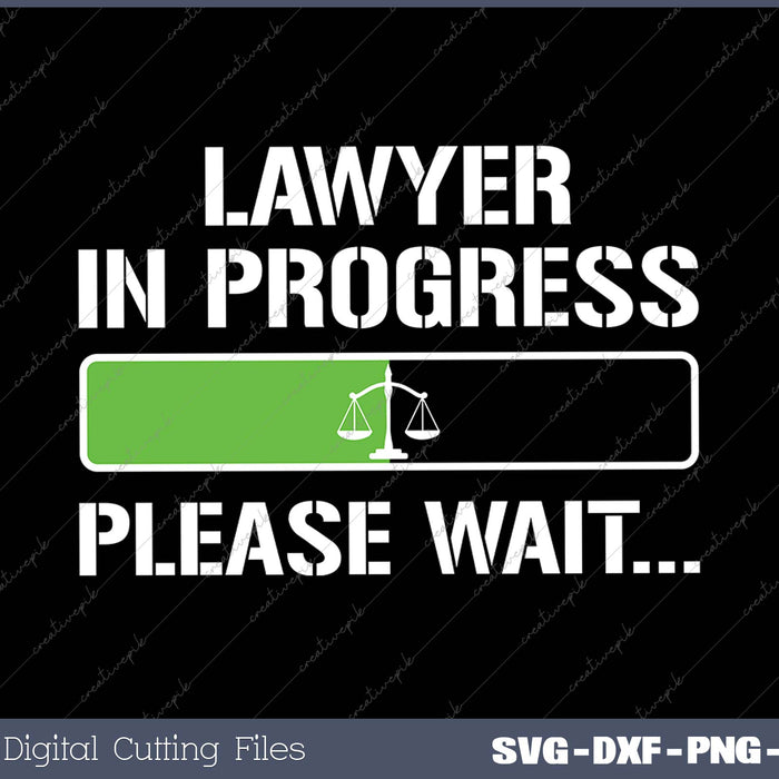 Lawyer In Progress Funny Law School Student Tee