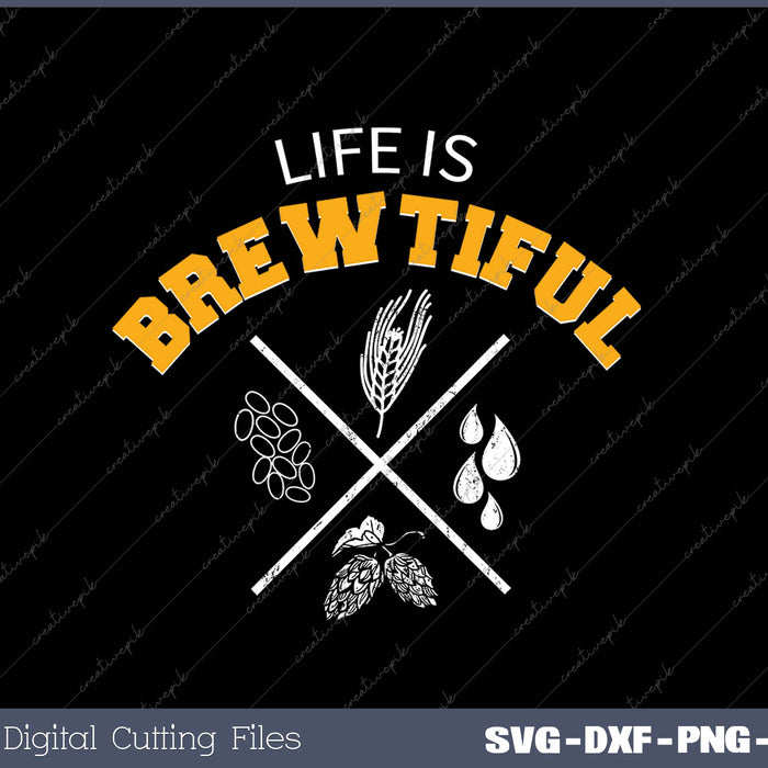 Life is Brewtiful Funny