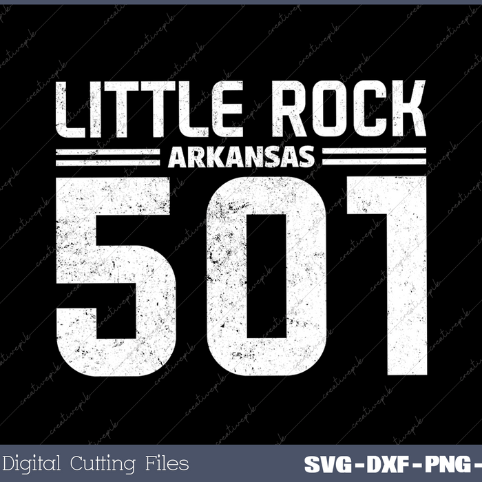 Little Rock Arkansas AR 501 Vintage