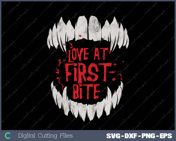 Love at First Bite Vampire Fangs Halloween