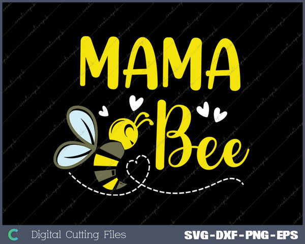 Mama Bee Cute Beekeeping Birthday Party Matching Family Mom