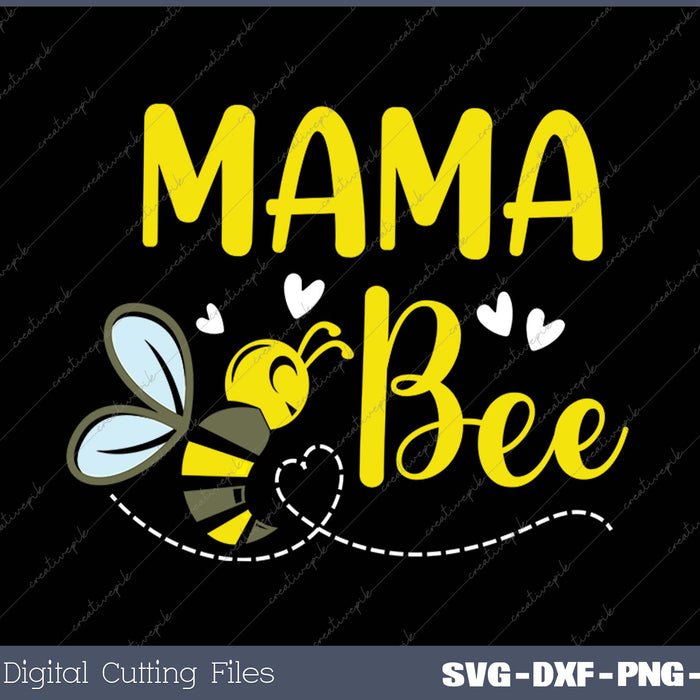 Mama Bee Cute Beekeeping Birthday Party Matching Family Mom