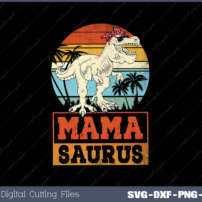 Mamasaurus TRex Dinosaur Mama Saurus Family Matching Women