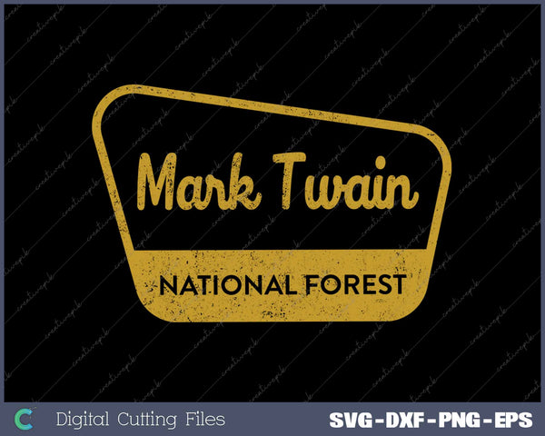 Mark Twain National Forest Vintage Inspired Sign Graphic 