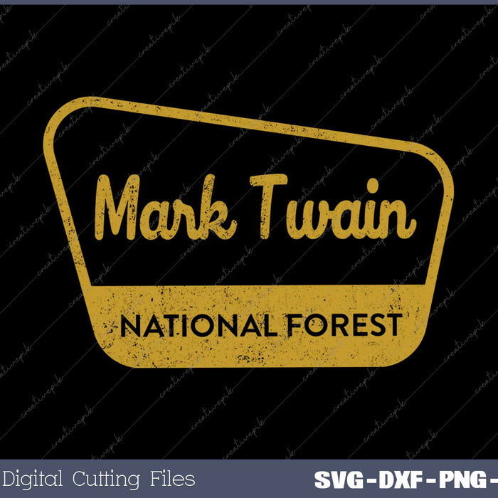 Mark Twain National Forest Vintage Inspired Sign Graphic 