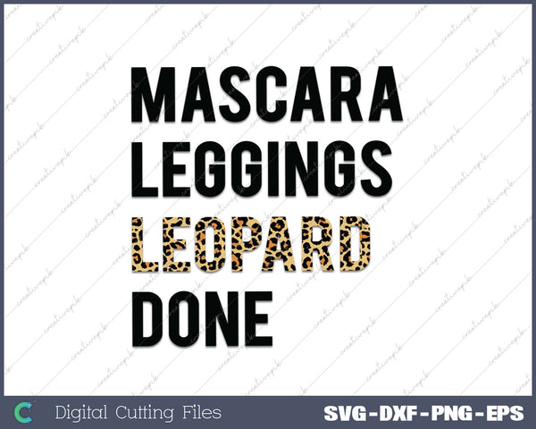 Mascara Leggings Leopard Done