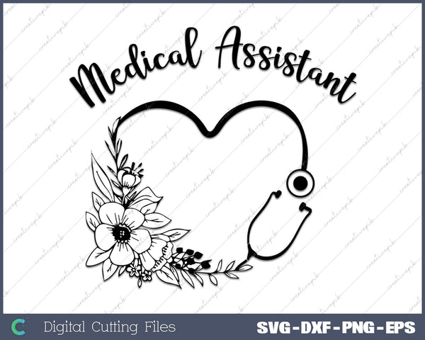 Medical Assistant,National Nurses Day SVG PNG Cutting Files