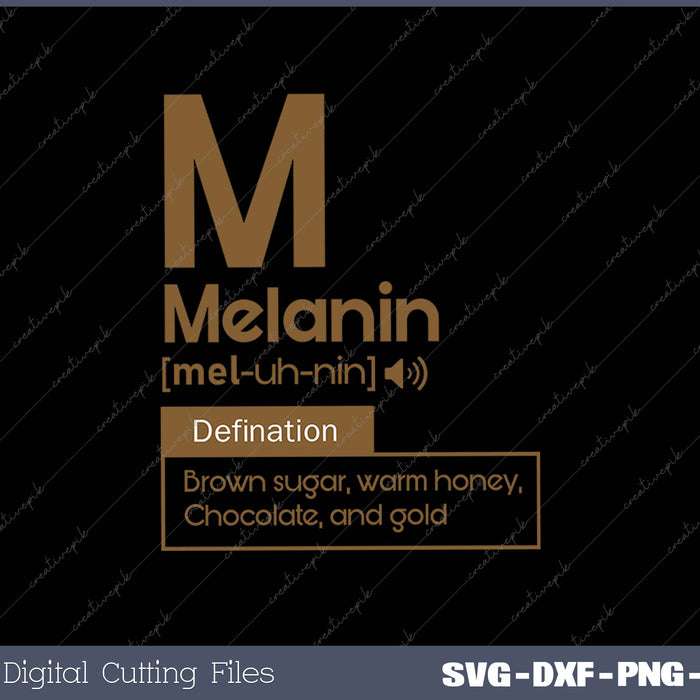 Melanin Brown Sugar Warm Honey Chocolate And Gold 