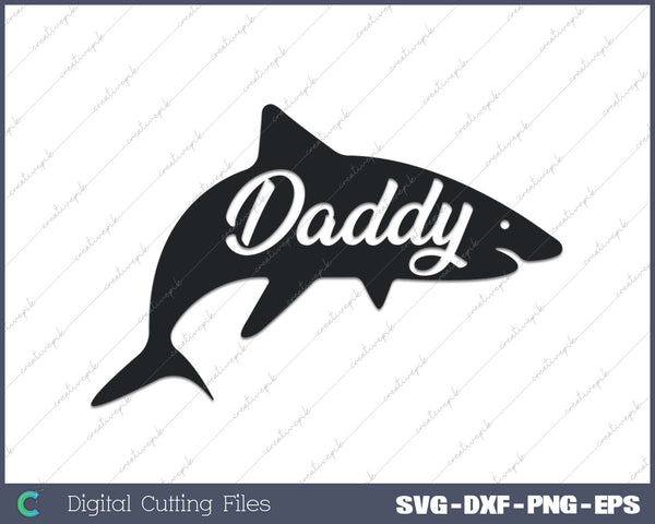 Mens Daddy Shark