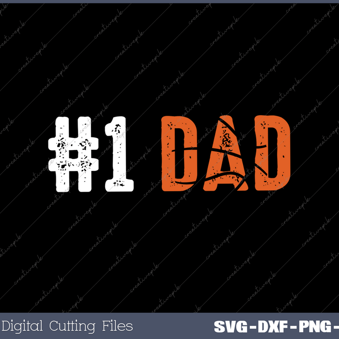 Mens Funny Basketball Gift for Daddy from Son and Daughte SVG PNG Printable Files