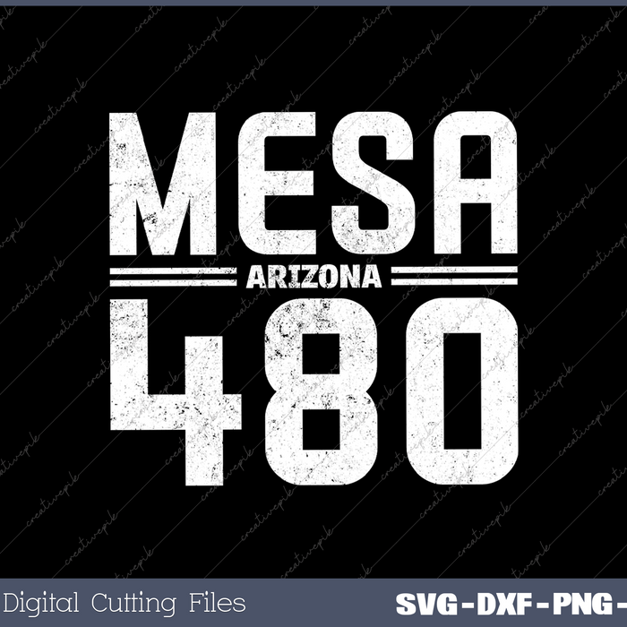Mesa Arizona AZ 480 Vintage