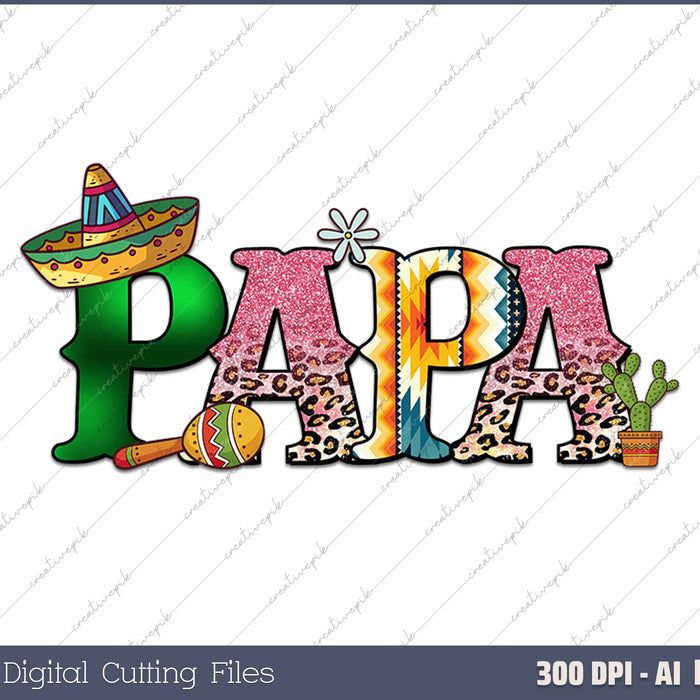 Mexican Fiesta Birthday Party Theme Papa Matching