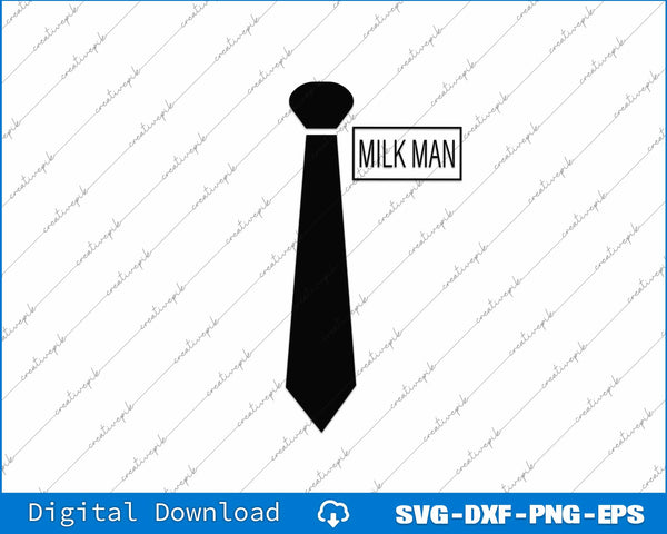 Milk Man Matching Couples Halloween Costume SVG PNG Printable File