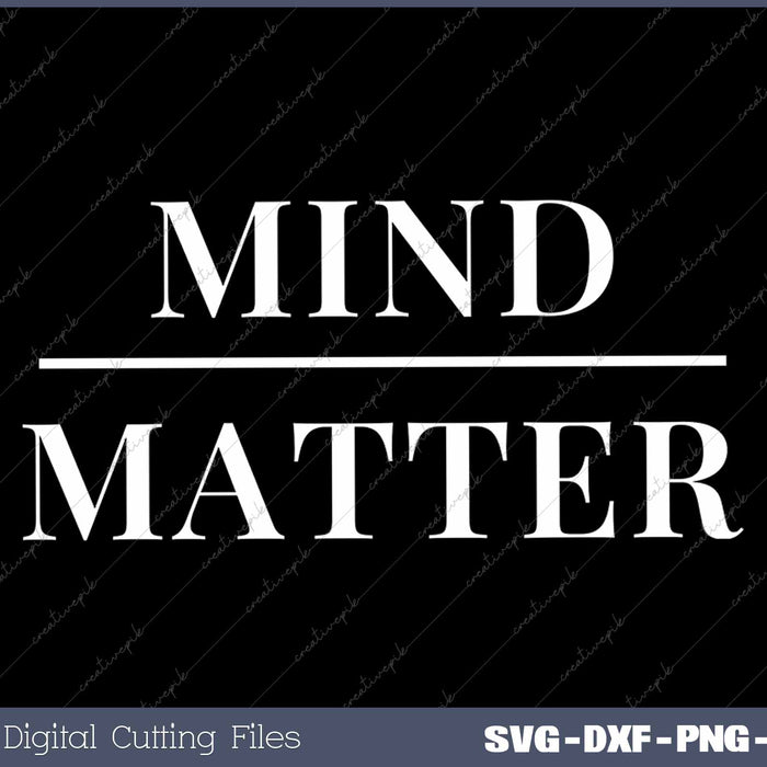 Mind Over Matter Motivational