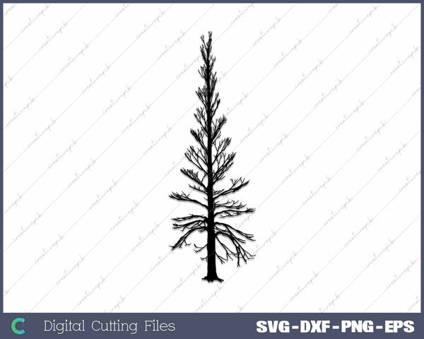 Minimalist Winter Tree