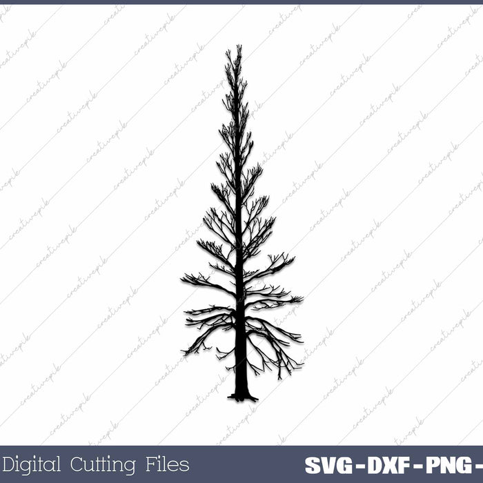 Minimalist Winter Tree