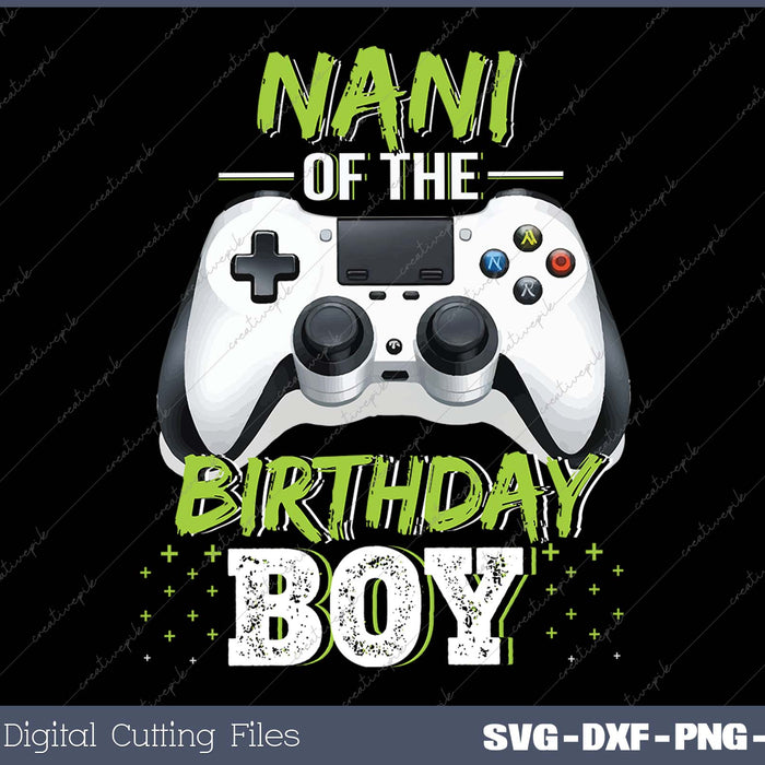 Nani of the Birthday Boy Matching Video Game Birthday Gift 