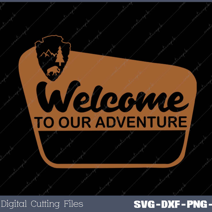 National Park Sign National Park Adventure SVG PNG Cutting Printable Files