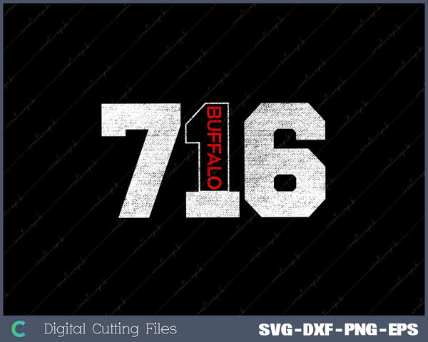 New York BFLO WNY 716 SVG Cut files