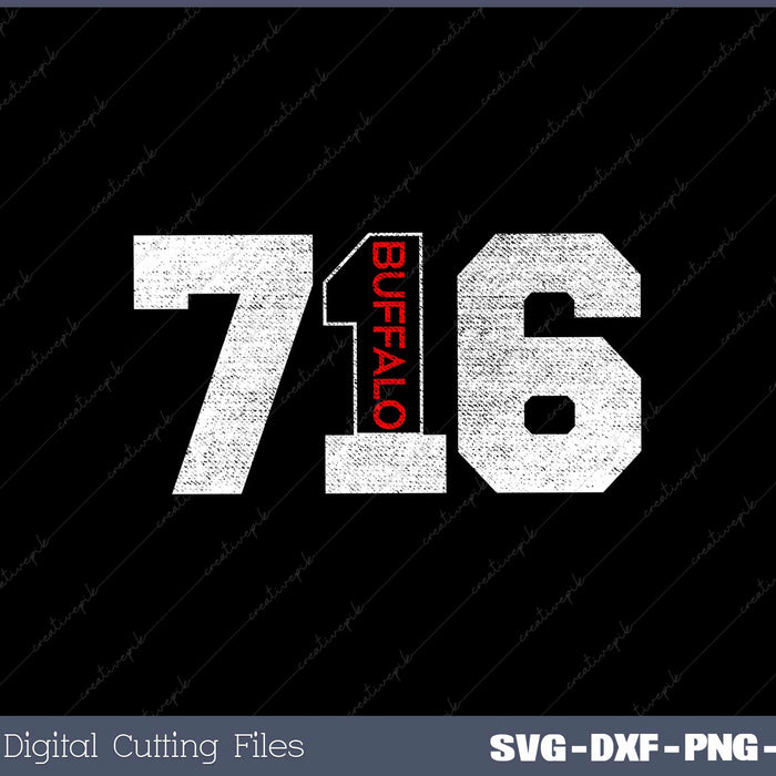 New York BFLO WNY 716 SVG Cut files