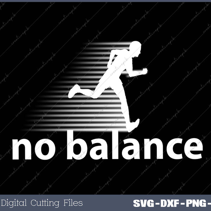 No Balance white logo